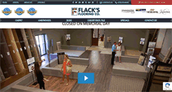 Desktop Screenshot of flacksflooring.com