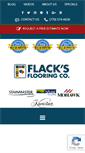 Mobile Screenshot of flacksflooring.com